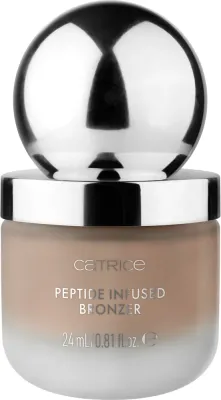 Бронзер для лица Catrice Seashell Stories Peptide Infused Bronzer, с пептидами, 24 мл, оттенок C01 - Too Tan To Handle