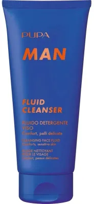 Pupa Man Fluid Cleanser Face Cleansing Fluid мужской очищающий флюид для умывания лица, для чувствительной кожи, 100 мл
