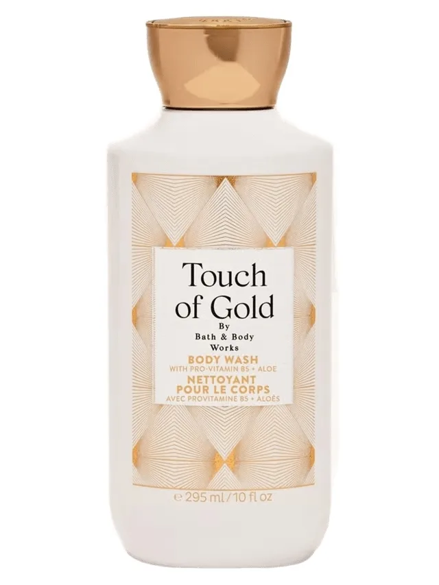 Bath & Body Works Bath & Body Works Touch Of Gold Body Wash - Гель для душа Touch Of Gold Body Wash с алоэ и провитамином B5, 295 мл