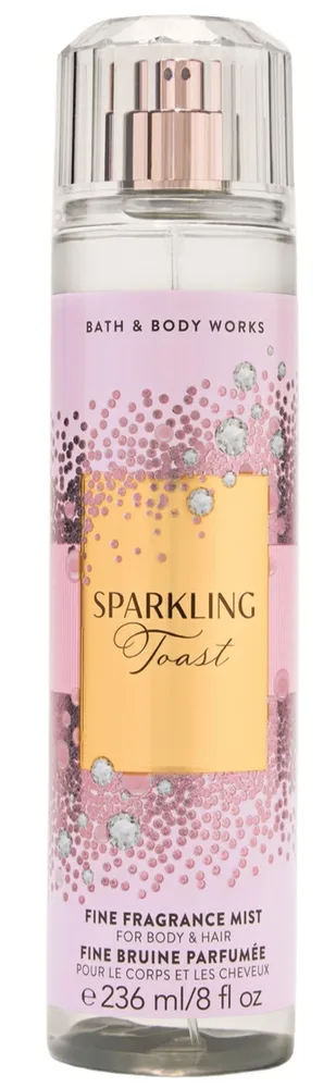 Bath & Body Works Bath & Body Works Sparkling Toast Fine Fragrance Mist - Мист для тела Bath and Body Works Sparkling Toast Fine Fragrance Mist парфюмированный, с фруктовым ароматом, 236 мл