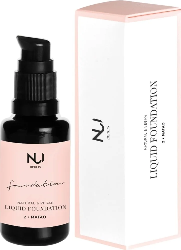 Тональный флюид NUI Cosmetics Natural Liquid натуральный полуматовый, 30 мл