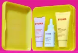 Набор BYOMA So Bright очищающий гель 30 мл крем для лица 15 мл и сыворотка 15 мл — фото 2