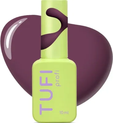 Гель-лак для ногтей Tufi Profi Pantone Collection высокопигментированный, самовыравнивающийся, 10 мл, оттенок 21 - Amaranth