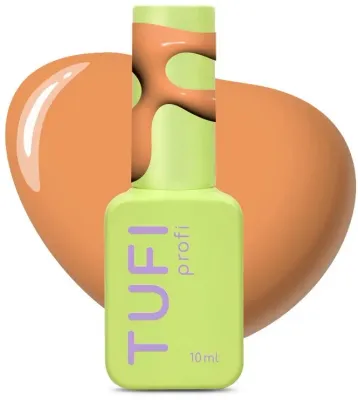Гель-лак для ногтей Tufi Profi Pantone Collection высокопигментированный, самовыравнивающийся, 10 мл, оттенок 23 - Muskmelon
