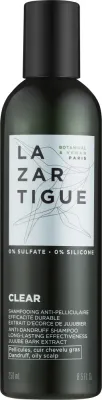 Шампунь против перхоти Lazartigue Clear Anti-Dandruff Oily Scalp Shampoo для жирной кожи головы, прозрачный, 250 мл