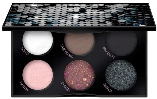 Палетка теней для век Pupa PennyBlack Eyeshadow Palette, 8,5 г, оттенок 001