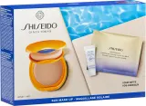Набор Shiseido Suncare компактная пудра SPF 10 12 г солнцезащитный крем SPF 50 5 мл и патчи для области вокруг глаз — фото 2