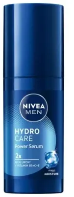 Сыворотка для лица NIVEA MEN Hydro Care Power Serum увлажняющая, мужская, с гиалуроновой кислотой, 30 мл