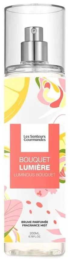 Les Senteurs Gourmandes Luminous Bouquet — цветочная парфюмированная мгла для волос и тела с можжевельником, 200 мл