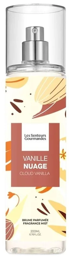 Les Senteurs Gourmandes Cloud Vanilla — гурманская парфюмированная мгла для волос и тела с ванилью, 200 мл