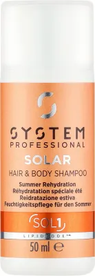 Шампунь для волос и тела System Professional Solar SOL1, 100 мл, уценка