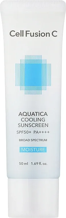 Крем для лица Cell Fusion C Aquatica солнцезащитный SPF 50+ 50 мл