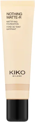 Тональная основа Kiko Milano Nothing Matte-R Mattifying матирующая, 27 мл