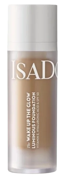 Тональный флюид IsaDora Wake Up the Glow Luminous Foundation сияющий, SPF 50, 30 мл, оттенок 3C - Cool