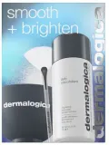 Набор для лица Dermalogica Smooth + Brighten эксфолиант-порошок с рисом и овсом чаша и кисть уценка 74 г — фото 1