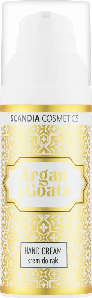 Крем для рук Scandia Cosmetics Argan & Goats с аргановым маслом 50 мл