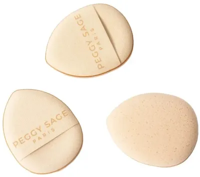 Мини-спонжи для макияжа Peggy Sage Multifunction Face Sponge Finger Puff, многофункциональные, 3 шт