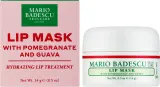 Mario Badescu Lip Mask With Pomegranate and Guava маска для губ с гранатом, гуавой и маслом ши, ночной уход 14 г — фото 2