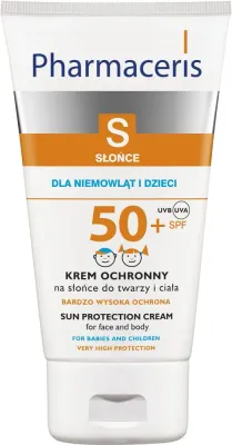 Крем солнцезащитный для лица и тела Pharmaceris S детский SPF 50+ 125 мл
