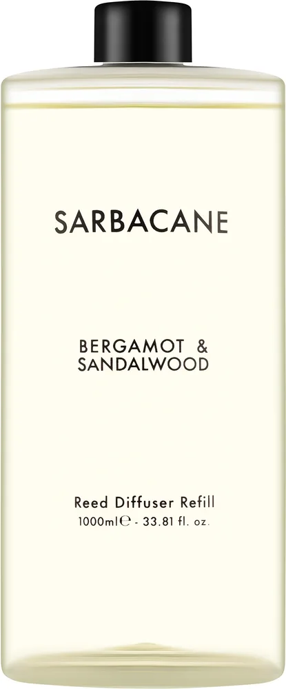 Спрей для дома Sarbacane Bergamot and Sandalwood сменный блок 1000 мл