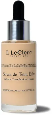 T. LeClerc PRZECENA! Tonujące serum do twarzy - Тональная основа-сыворотка T.LeClerc Radiant Complexion Serum сияющая с уходом, 30 г, оттенок 08 - Dune