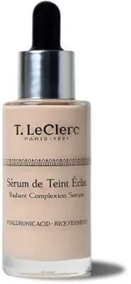 T. LeClerc PRZECENA! Tonujące serum do twarzy - Тональная основа-сыворотка T.LeClerc Radiant Complexion Serum сияющая с уходом, 30 г, оттенок 07 - Cachemire