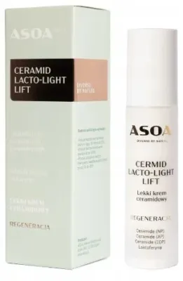 Крем для лица Asoa Ceramid Lacto-Light Lift с церамидами лёгкий 50 мл