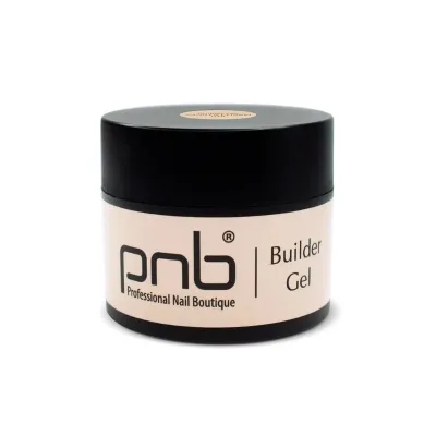 Гель строительный для ногтей PNB UV/LED Builder Gel самовыравнивающийся, 50 мл, оттенок 030 - Vanilla Charm