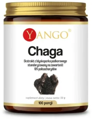 Чага, порошок, БАД Yango Chaga, 50 г