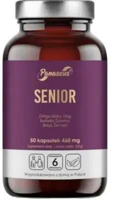 БАД для пожилых людей Panaseus Senior, 50 шт