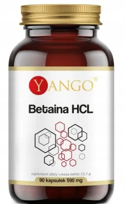 Бетаин HCL Yango Betaina HCL, 590 мг, БАД, 90 шт
