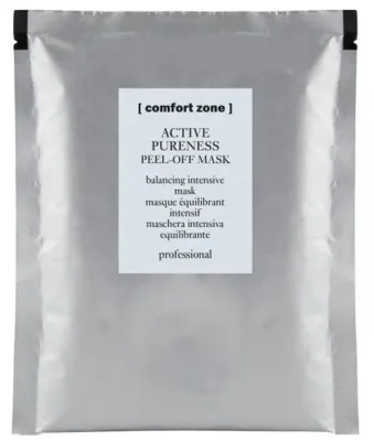 Профессиональная очищающая плёночная маска-пластырь Comfort Zone Active Pureness Peel-Off, 10 саше