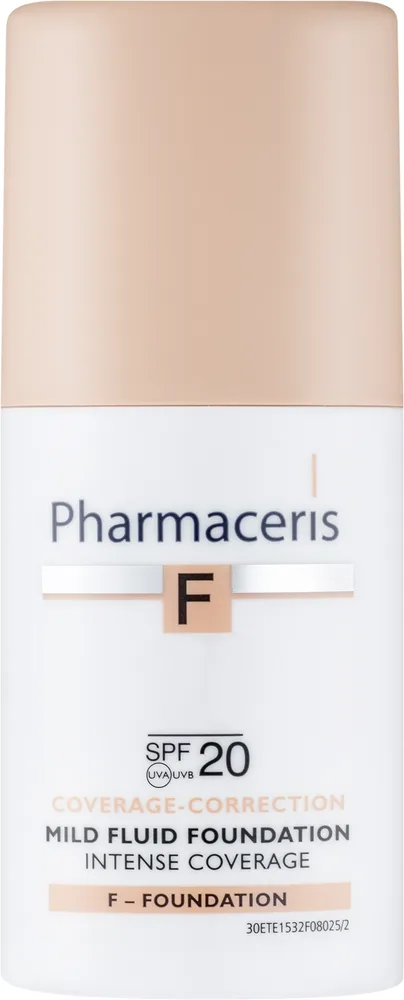 Тональный флюид Pharmaceris F кроющий SPF 20 с уходом, 30 мл