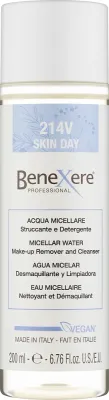 Muster Benexere Skin Day 214V Acqua Micellare мицеллярная вода для лица, глаз и губ 200 мл, средство для снятия макияжа