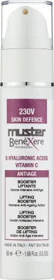 Сыворотка-бустер для лица Muster Benexere Skin Defence 230V Antiage с лифтинговым действием, 50 мл