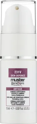 Крем для кожи под глазами и вокруг губ Muster Benexere Skin Defence 231V, 15 мл