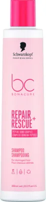 Шампунь для волос Schwarzkopf Professional BC Repair Rescue+, для ослабленных и повреждённых волос, 250 мл