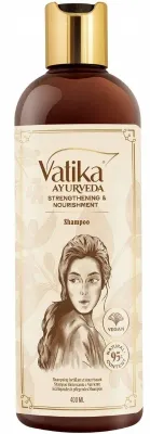 Шампунь Dabur Vatika Ayur укрепляющий с амлой и бринградж, для роста волос, 400 мл