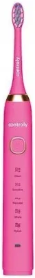 Звуковая зубная щётка Controly Supersonic+, розовая, 1 шт