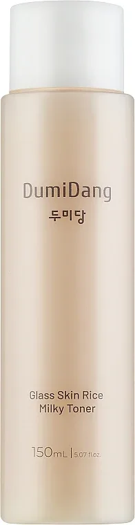 Тоник для лица DumiDang Glass Skin Rice Milky Toner молочный, с экстрактом риса, 150 мл