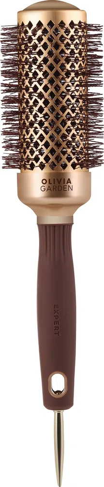Щётка для волос Olivia Garden Expert Blowout Shine Wavy Bristles термическая, 45 мм