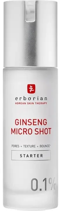 Сыворотка для лица Erborian Ginseng Micro Shot 0.1% Starter антивозрастная, 30 мл