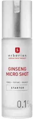 Сыворотка для лица Erborian Ginseng Micro Shot 0.1% Starter антивозрастная, 30 мл