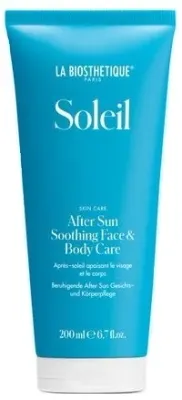 La Biosthetique Soleil After Sun крем после загара успокаивающий для лица и тела 200 мл, средство после солнца