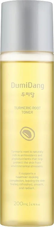 Тоник для лица DumiDang Turmeric Root Toner с корнем куркумы, 200 мл