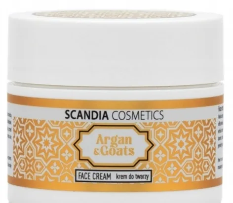 Крем для лица Scandia Cosmetics с аргановым маслом и козьим молоком 40 мл