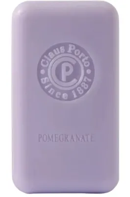 Claus Porto Mirror мыло для рук и тела кусковое парфюмированное с маслом фисташки, гранат и слива, 150 г
