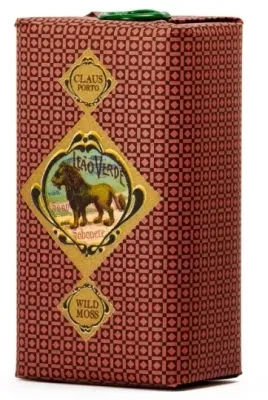 Claus Porto Leao Verde Wild Moss парфюмированное мыло Дикий мох, ароматное туалетное мыло, 50 г