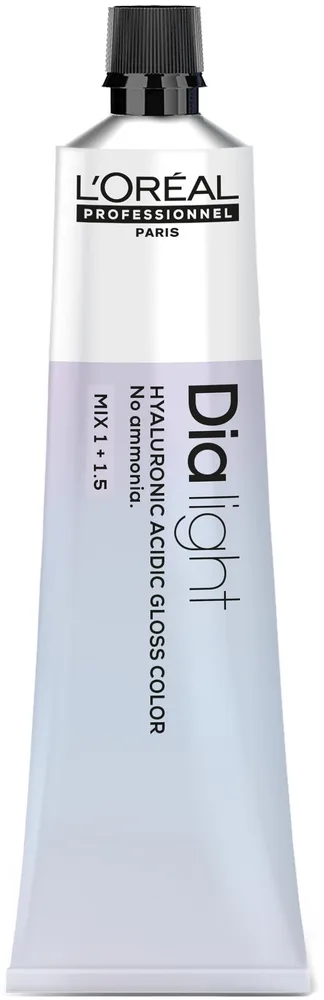 Краска для волос L'Oreal Professionnel Dialight Hyaluronic Acidic Gloss Colour без аммиака, с гиалуроновой кислотой, 60 мл, оттенок 7.13