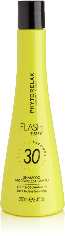 Шампунь с пептидами Phytorelax Laboratories Flash Care Softness Shampoo 30, смягчающий, 250 мл